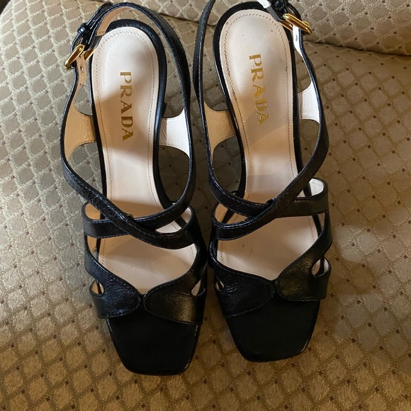 Preloved Prada Wedges - Picture 3 of 5